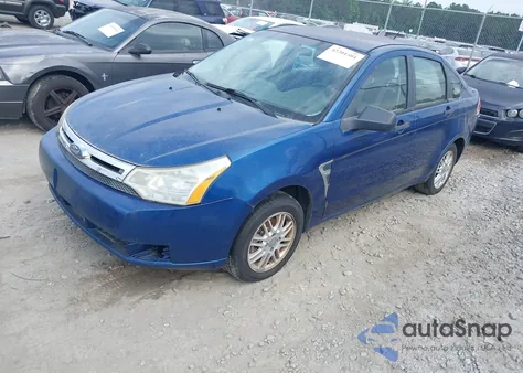 2008 Ford Focus Se/Ses из США, поврежденный, VIN 1FAHP35N18W122482